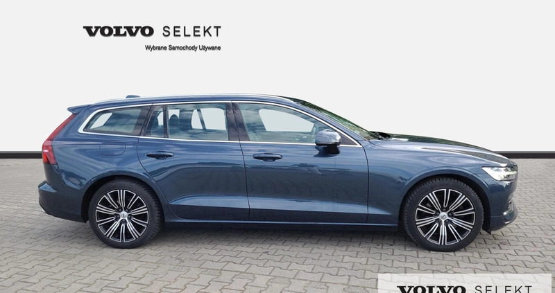 Volvo V60 cena 139777 przebieg: 56700, rok produkcji 2019 z Gostyń małe 529